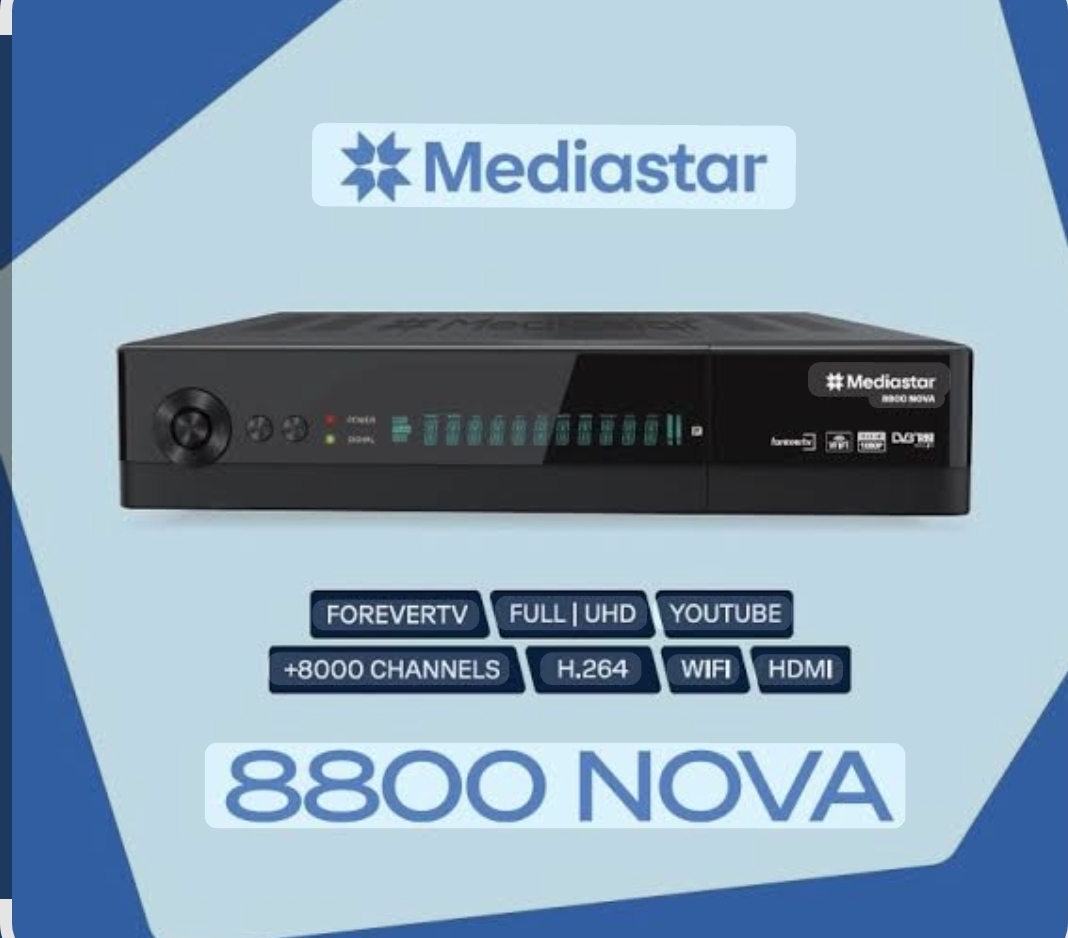 گیرنده دیجیتال مدیا استار 8800Nova